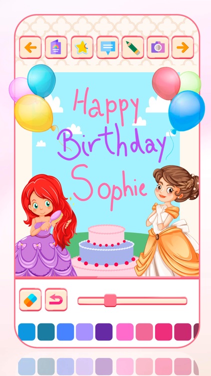 Princess Party Photo Frames screenshot-3