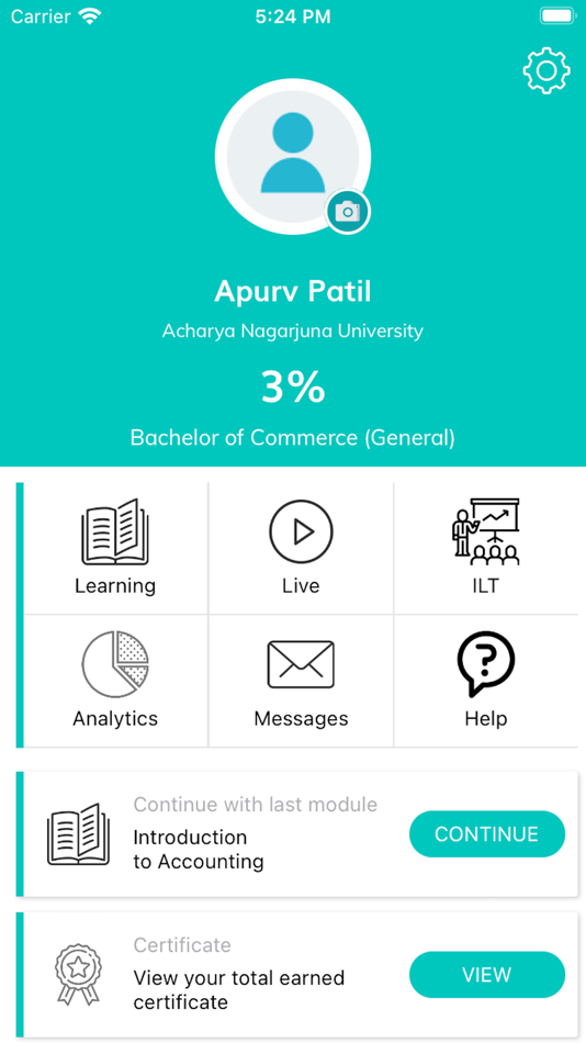 #1. CDE AcharyaNagarjunaUniversity (iOS) 由: Teamlease Edtech Limited