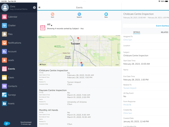 Axsy Mobile for Salesforce