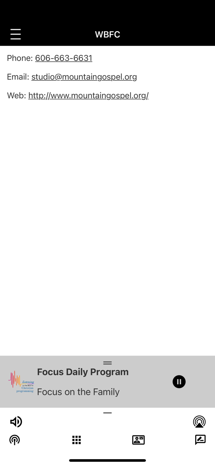 Mountain Gospel Radio