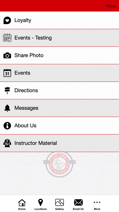 JK Lee Black Belt Academy Screenshot