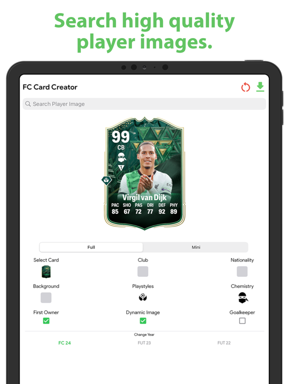 FC 24 Card Creatorのおすすめ画像4