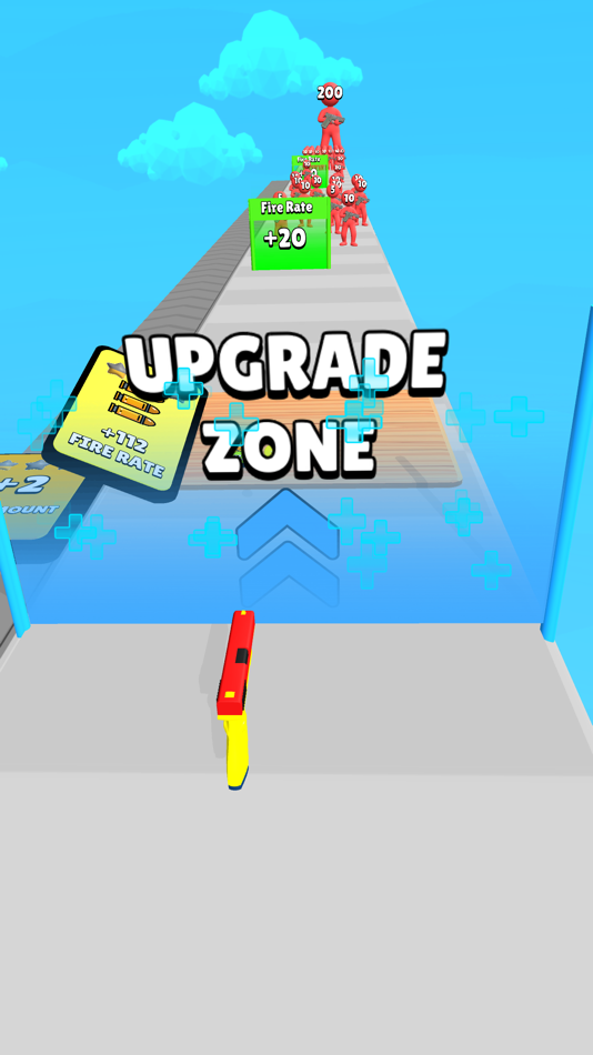 #4. Gun Upgrade Run! (iOS) 由: Mustafa Ilker Goncu