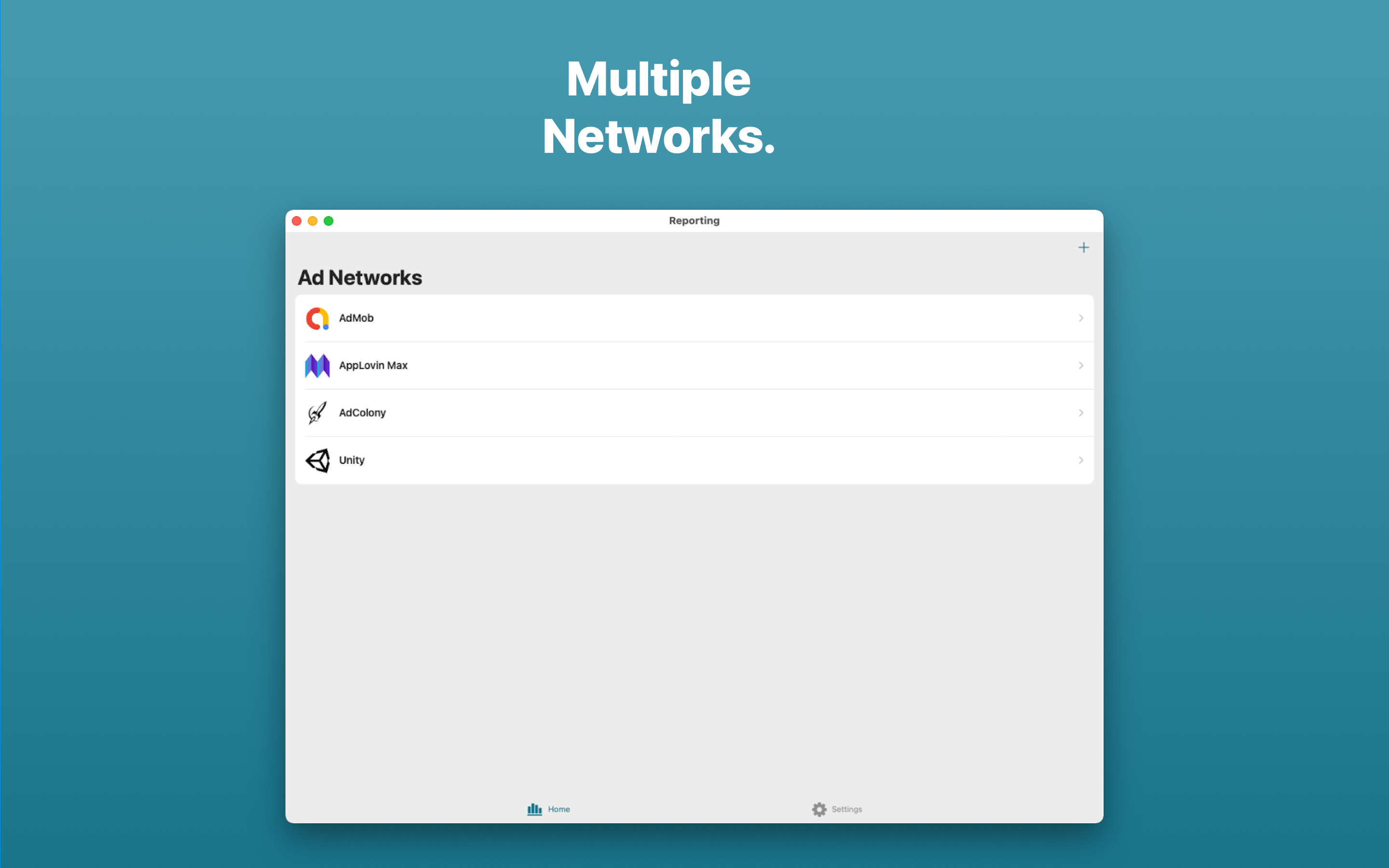 Reporting - Ad Network Reports