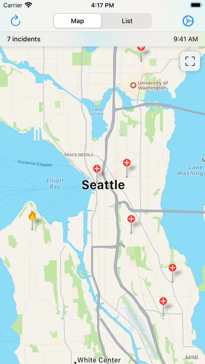 Seattle Incidents