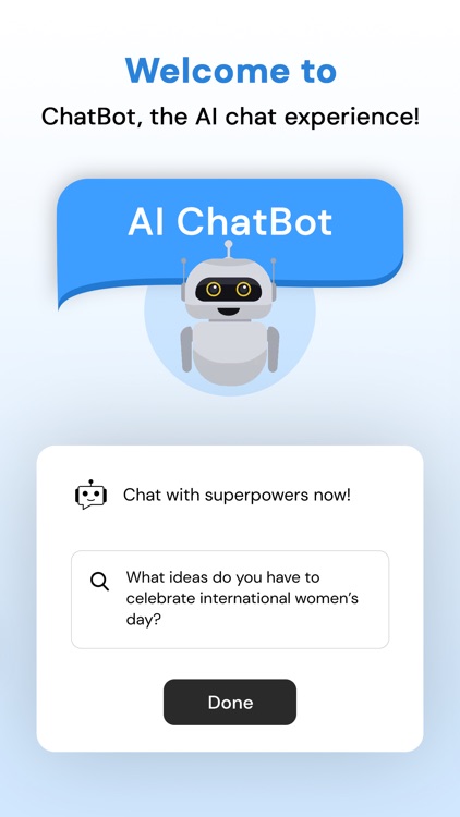 ChatBot AI : Chat Writing Bot