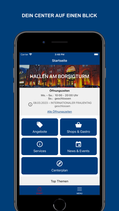 Hallen am Borsigturm Screenshot