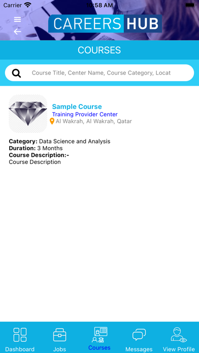 CareersHub Job Portal Screenshot