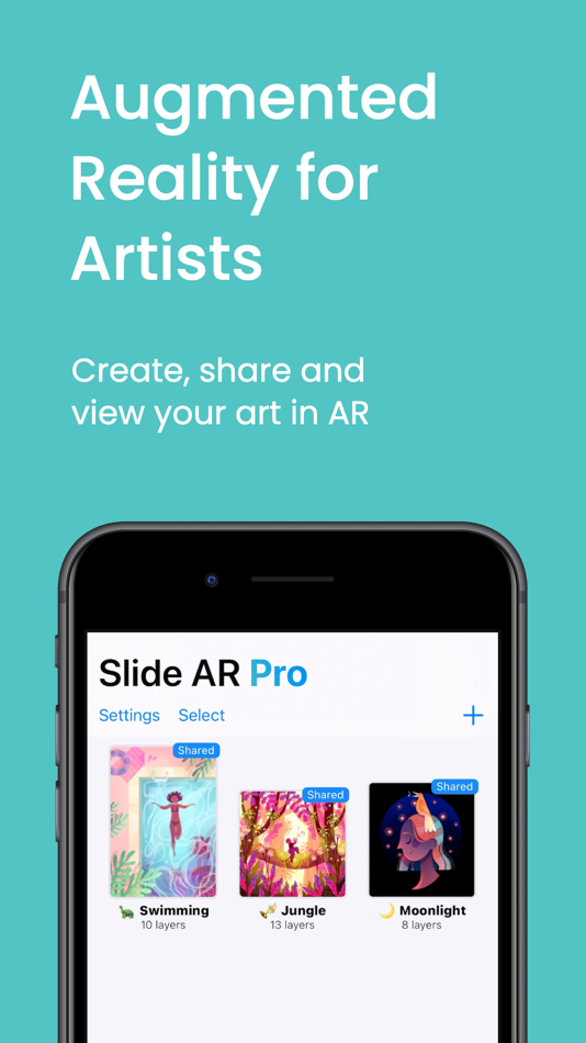 #1. Slide AR (iOS) 게시자: Alberto Taiuti