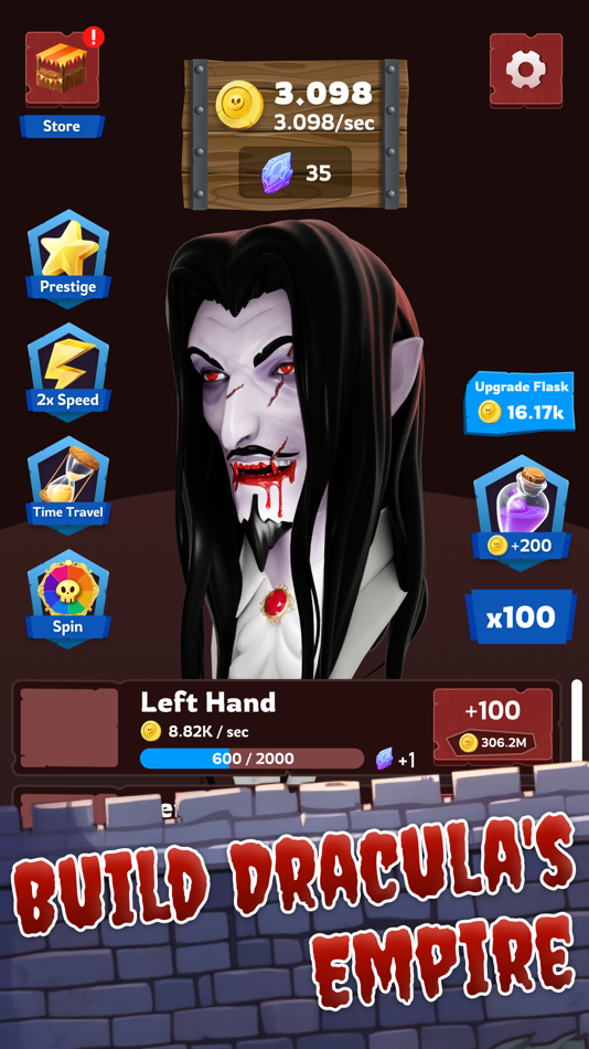 #1. Idle Dracula (iOS) By: APPWILL COMPANY LTD