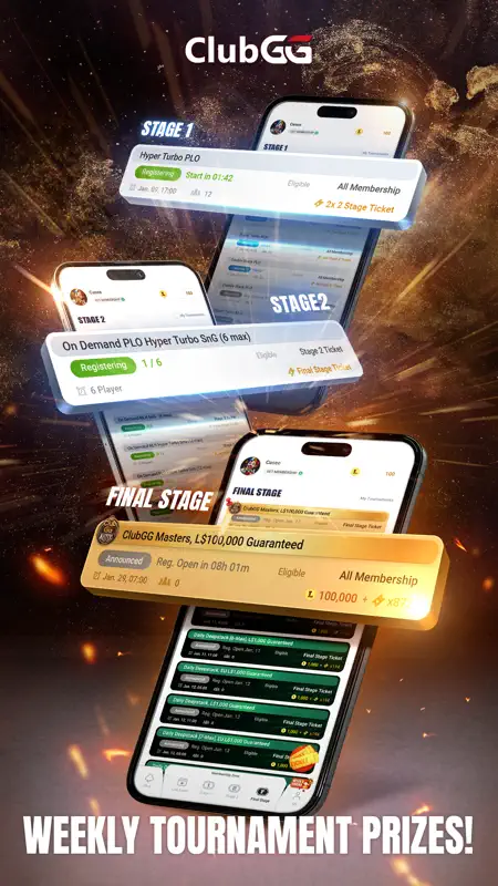ClubGG Poker screenshot 1 of 5