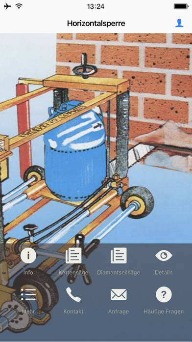 Horizontalsperre Screenshot