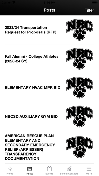 Northern Bedford CSD Screenshot