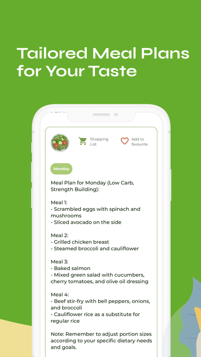MealPlannr Screenshot
