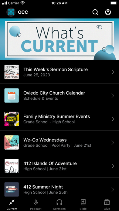 Oviedo City Church Screenshot