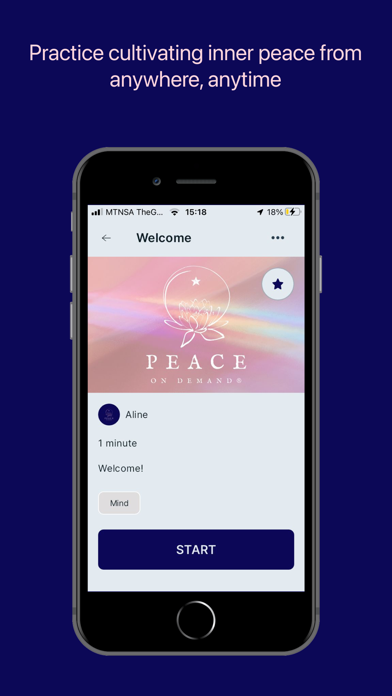 Peace on Demand® Screenshot