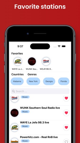 Radio FM USA -live radios appのおすすめ画像3