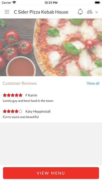 C Sider Pizza Kebab House Screenshot