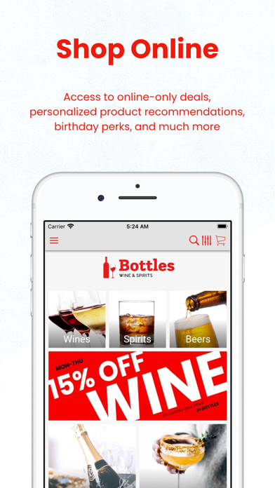 Bottles Jersey City Screenshot