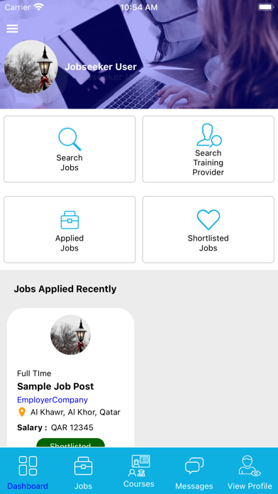 CareersHub Job Portal Screenshot