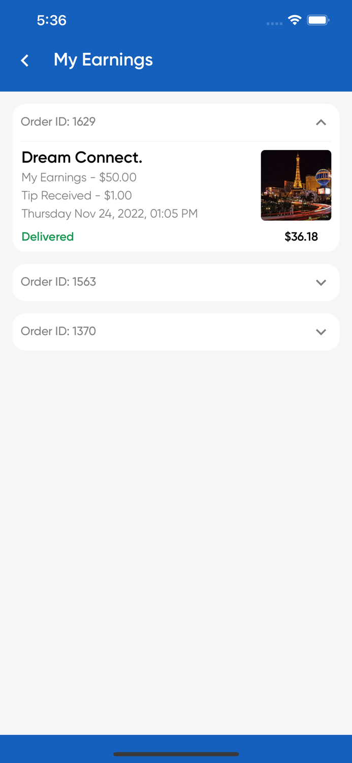 Food Runners - Driver