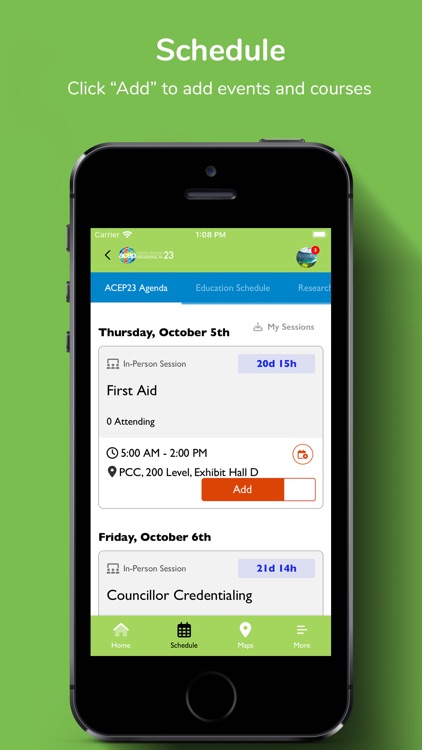 ACEP - Meetings screenshot-3