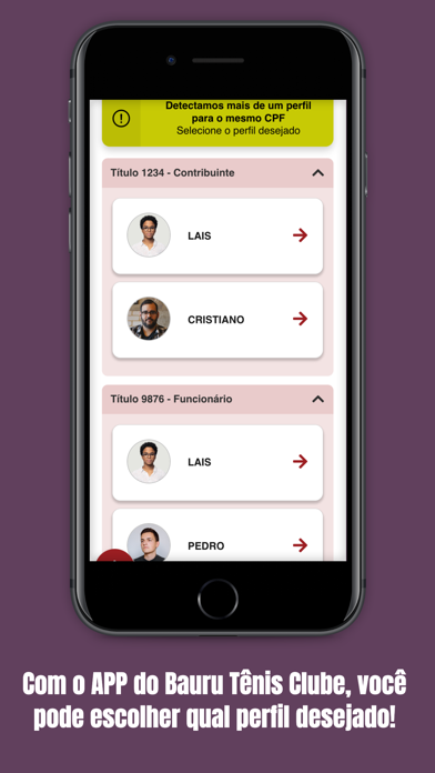 Bauru Tênis Clube Screenshot