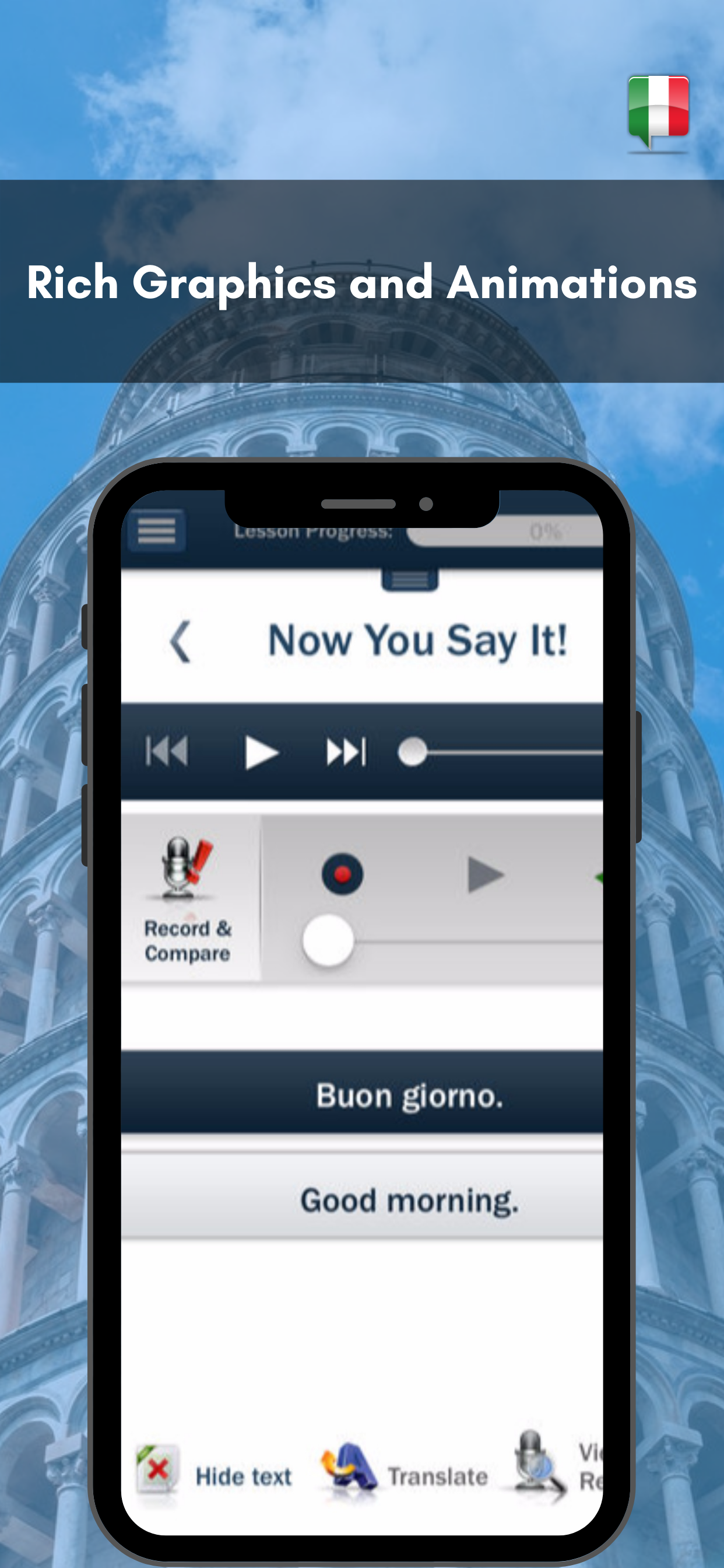 Learn Italian (Hello-Hello) screenshot 4