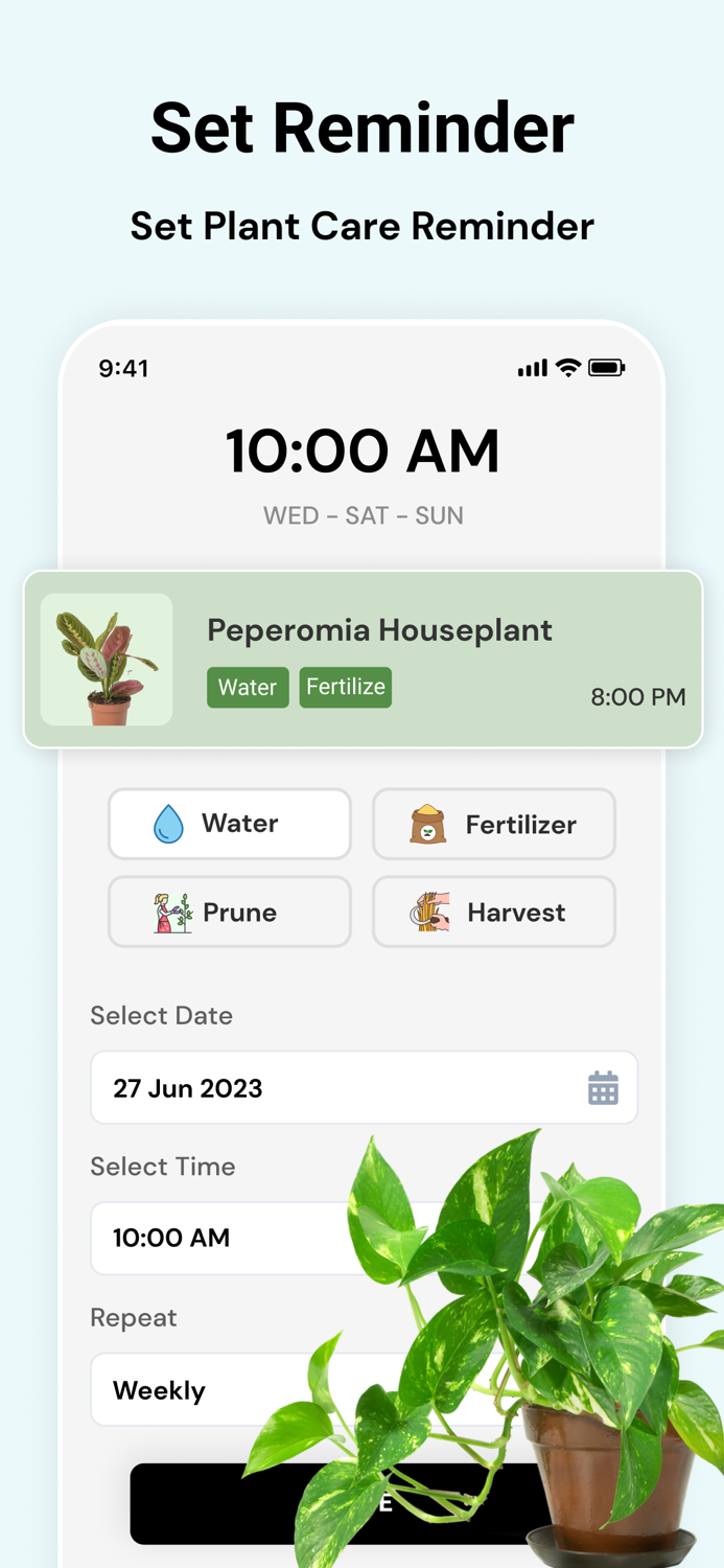 Plant Identifier Reminder