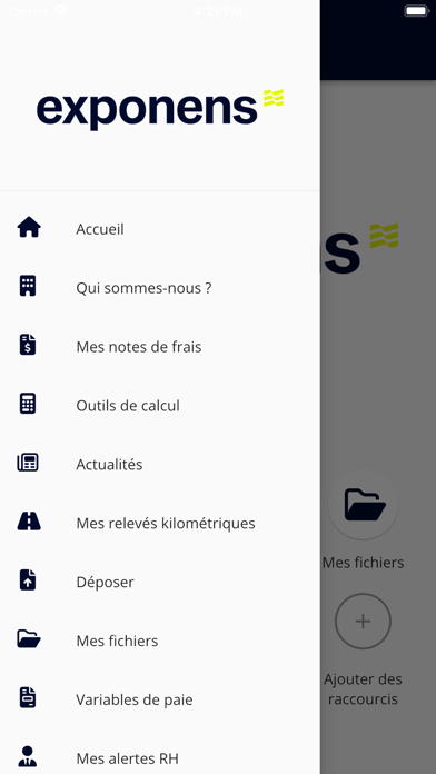 Screenshot #3 pour MyExponens