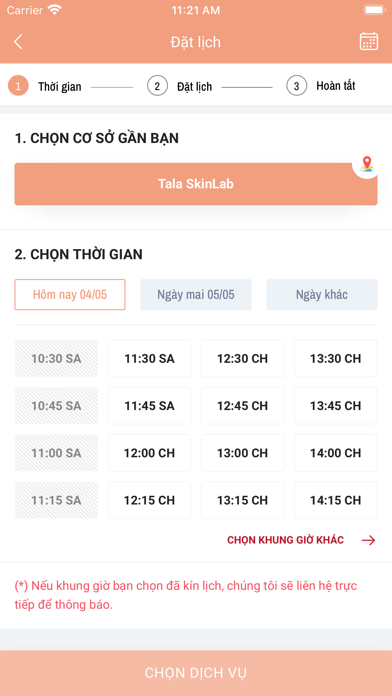 Tala Skinlab Screenshot