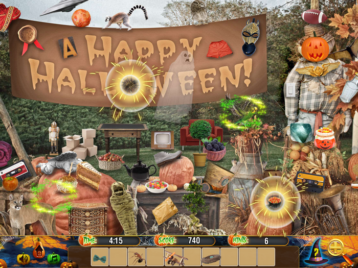 Hidden Objects Halloween Ghost