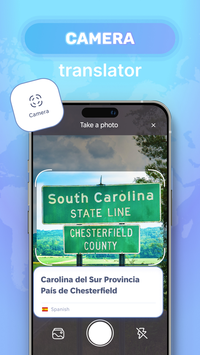 Voice Translator Camera and Text