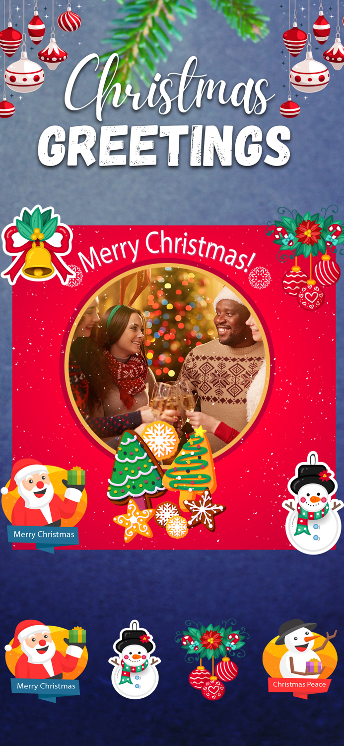 Merry Christmas Photo frames