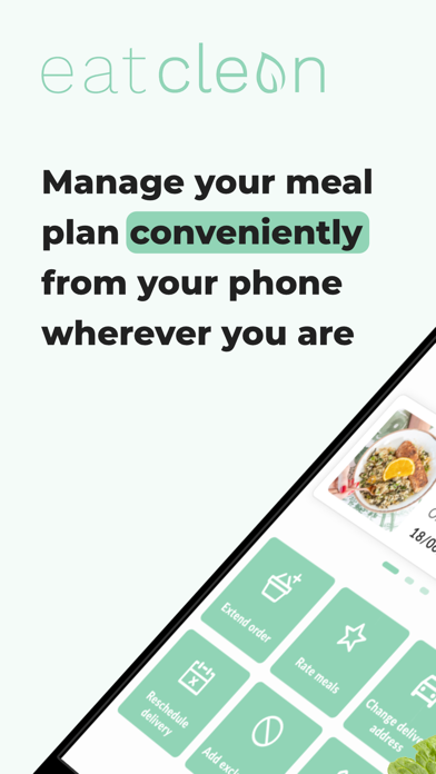 Eat Clean Meal Plans Screenshot