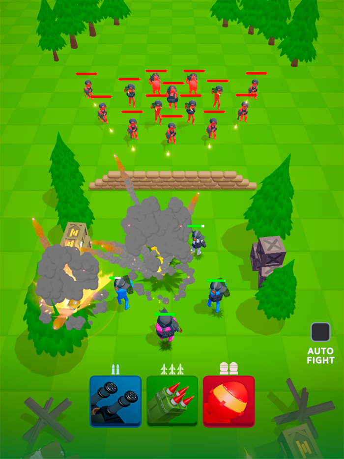 Stickman Merge Brave Soldiers