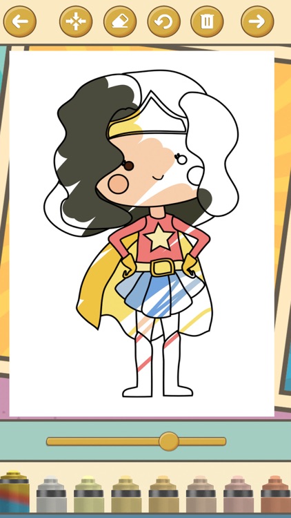 Superheroes Coloring Pages screenshot-3