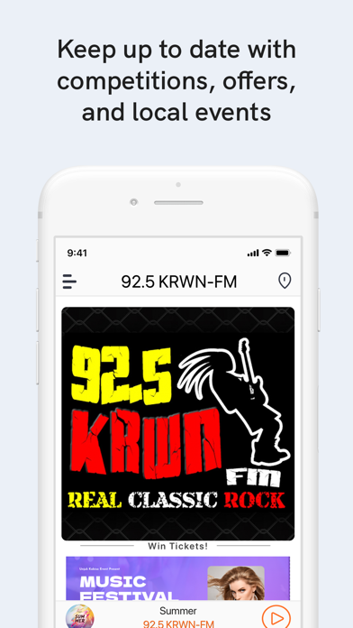 92.5 KRWN-FM Screenshot