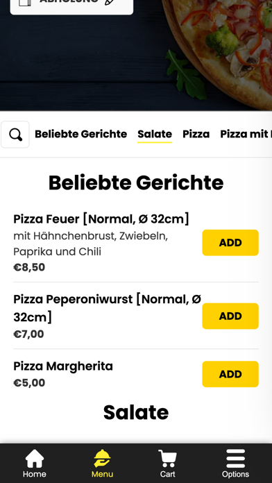 Giovanni Pizzeria Screenshot