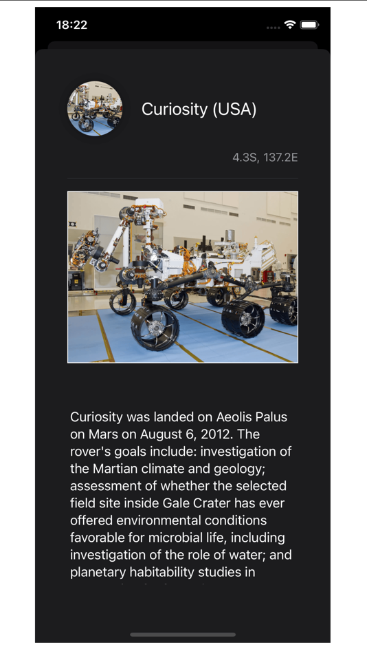 #1. Mars Info (macOS) 由: Viktor Goltvyanytsya