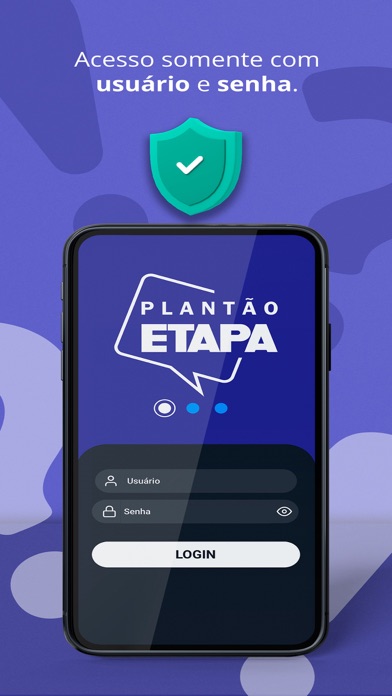Etapa - Plantão de dúvidas Screenshot