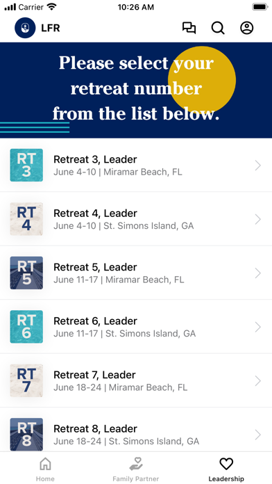 Lighthouse Family Retreat Screenshot