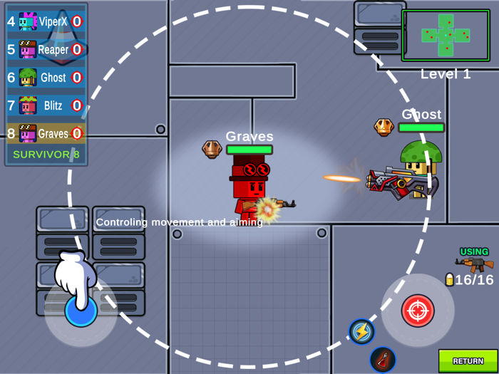 Pixel Blastersshooting games