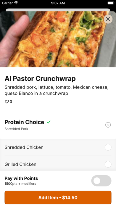 Curbside Mexican Grill Screenshot