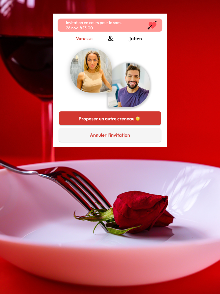 Eat and Love - Réel rencontre