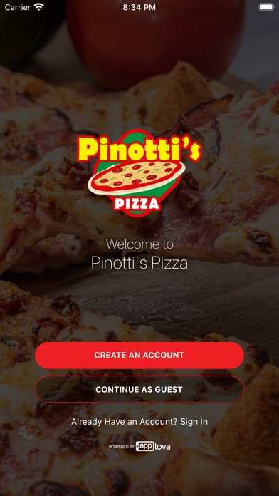 Pinotti's Pizza Screenshot