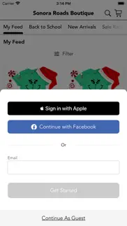 sonora roads boutique iphone screenshot 1