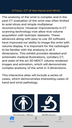 CTisus: CT of the Hand & Wrist screenshot 1