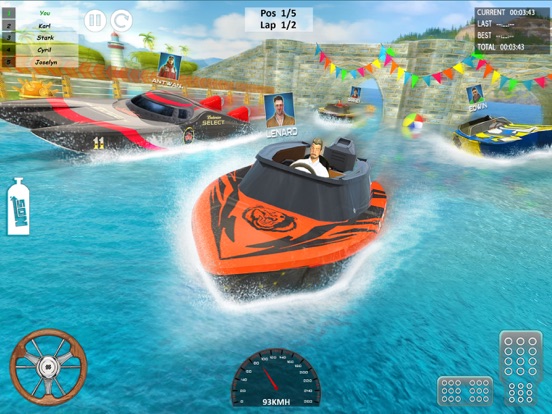 Screenshot #6 pour jeu de course de bateaux 2024