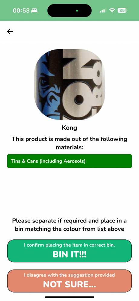 MyBinApp screenshot 10